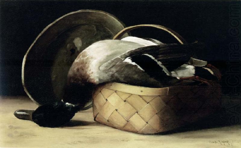 Hirst, Claude Raguet Still Life with Duck in a Basket china oil painting image